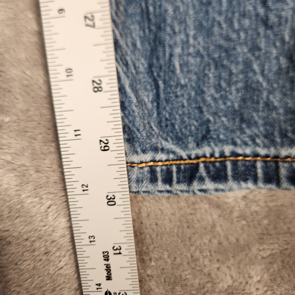 Levi's 541‎ Jeans Men's 42X30 (Tag 40X30) Blue Zip Up Straight Wide Leg - Picture 4 of 16